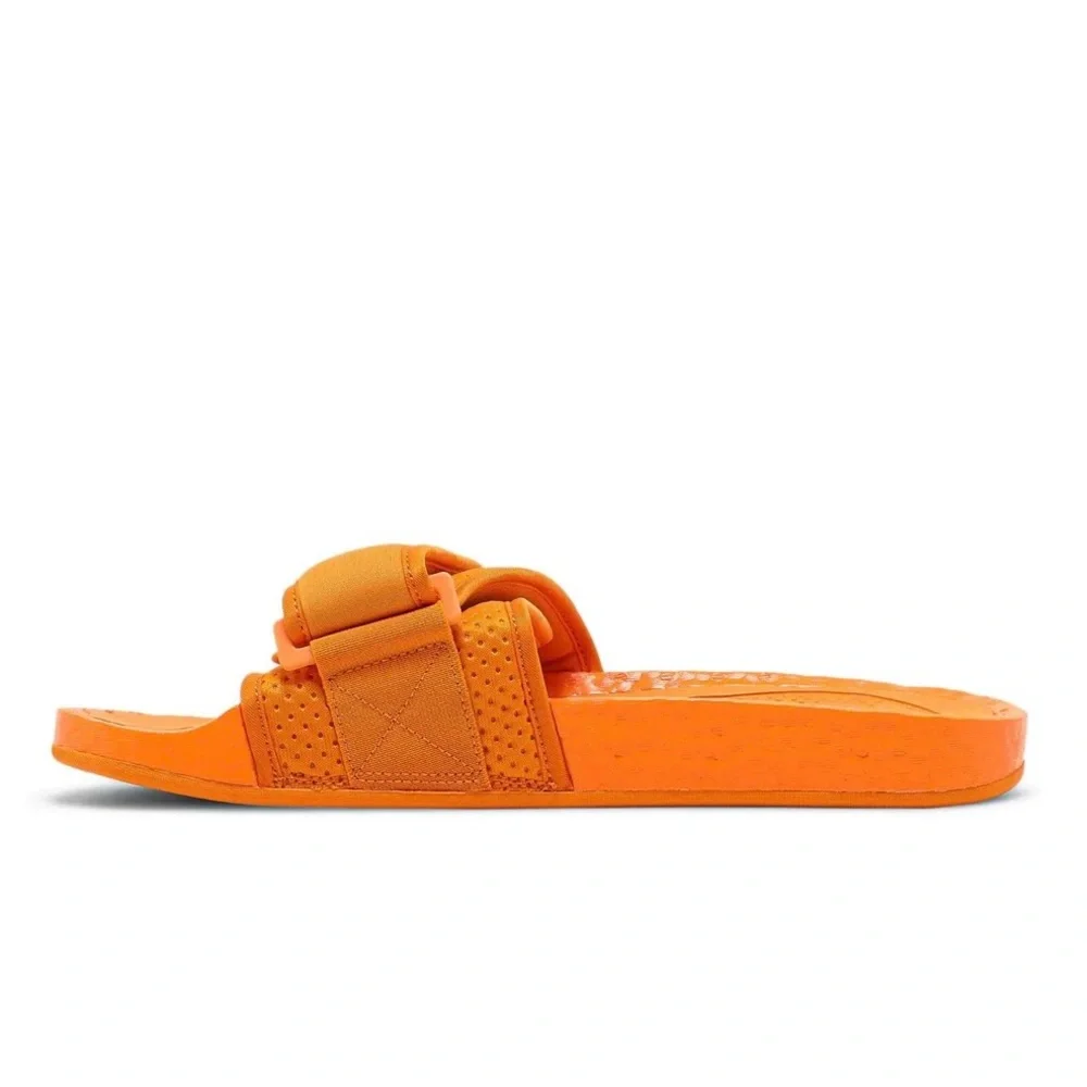 adidas Pharrell Boost Orange Slides Size US Men’s 10 (Deadstock)